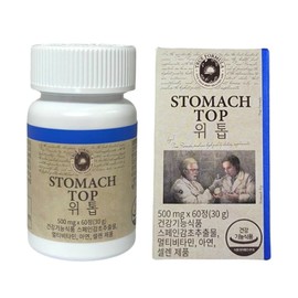 True Formula Wetop True Formula, nutritional supplement for gastric mucosa and stomach health, 60 tablets, 1 box / 위톱 트루포뮬러 위 점막 위건강 도움 영양제 60정 1박스
