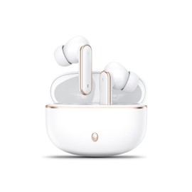 Wireless Earbuds, Bluetooth 5.4 Headphones with 4 ENC Noise Cancelling Microphone, Wireless in-ear headphones with HiFi Stereo Deep Bass, Bluetooth Earphones 30H Playtime, Touch Control, USB-C (White)