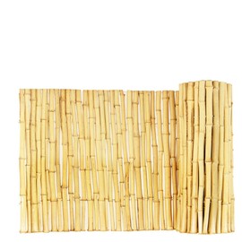 Forever Bamboo Natural Rolled Bamboo Fence .75in D x 6ft H x 8ft L