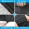 VeyoStories 4 Passenger Seater Stroller Cover, Heavy Duty 600D Oxford