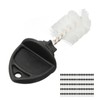100Pcs Beer Plugs Tap Brush Dustproof Multifunctional Nylon Cleaning Brush