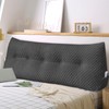 WUIOYNF Large Triangular Headboard Wedge Pillow Soft and Supportive Headboard