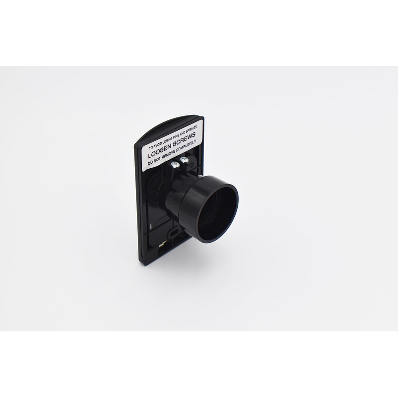 InterVac Design Corp, Central Vacuum Wall Plate Inlet Valve-Black 3"x5"