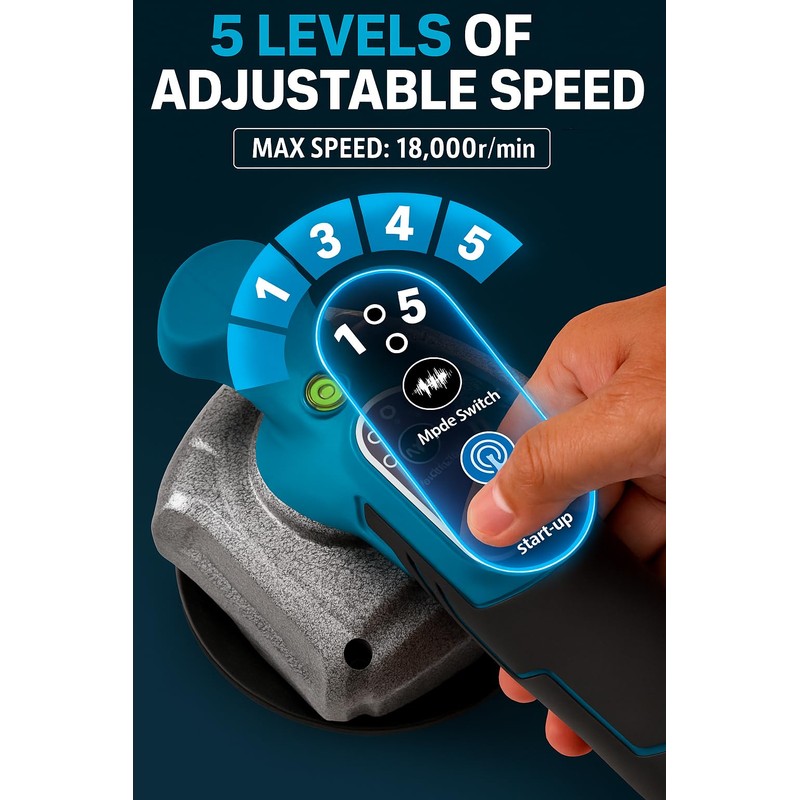 MoJoTools Cordless 2-in-1 Tile Vibration & Leveling Machine – 18,000