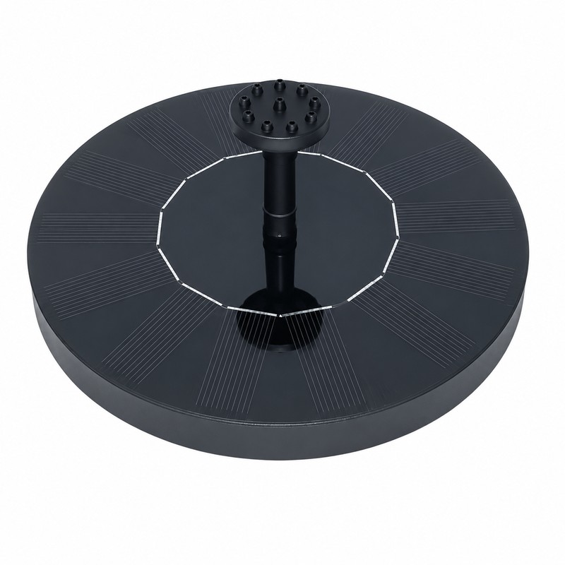 Mini Solar Waterfall Fountain for Garden Decor – Floating Bird