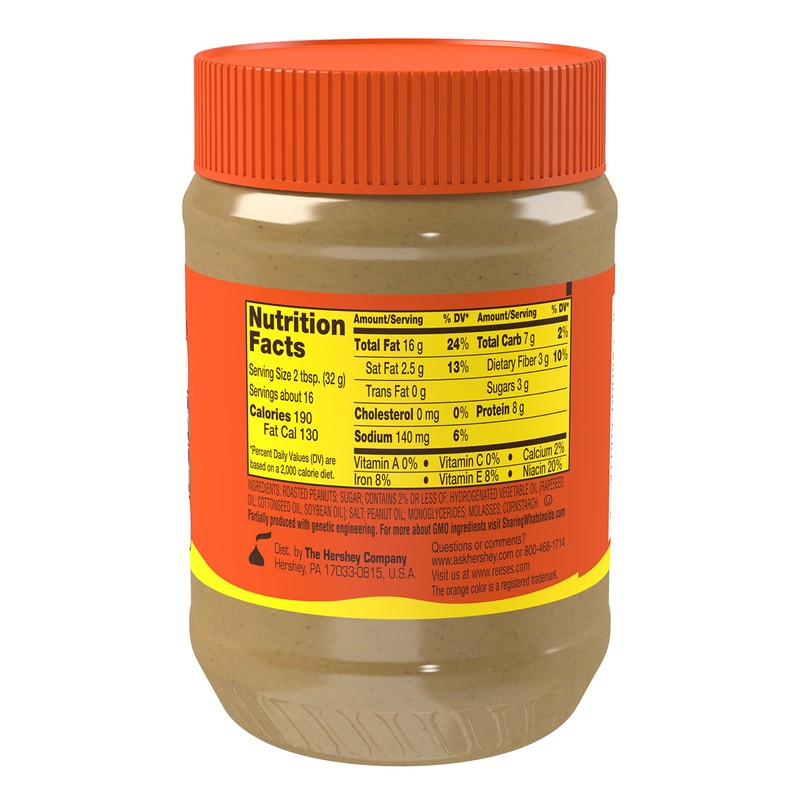 Reese's Creamy Peanut Butter, 18 Ounce