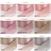 Satin Ribbon 50 yards Single Face Ribbon 1.5”:_Red