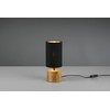 Reality Leuchten Woody R50171980 Table Lamp Matt Black Metal Base