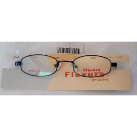 CAPRI OPTICS NEW FLEXURE CAPRI KIDS FX19 MEMORY TITANIUM EYE/GLASS GLASSES FRAMES BLUE