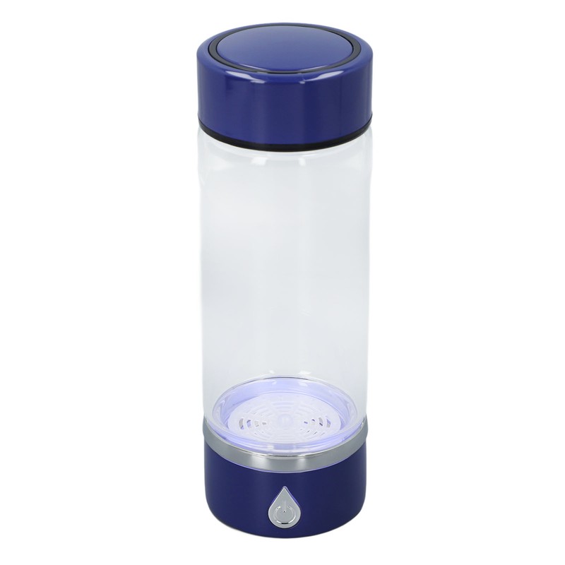 Hydrogen Water Bottle 420ml 3 Minute Rapid Electrolysis Hydrogen Rich