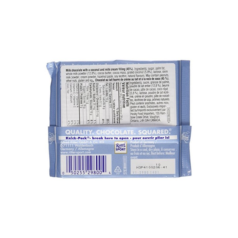 CHOC BAR COCONUT