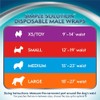 Simple Solution Disposable Dog Diapers for Male Dogs | Male
