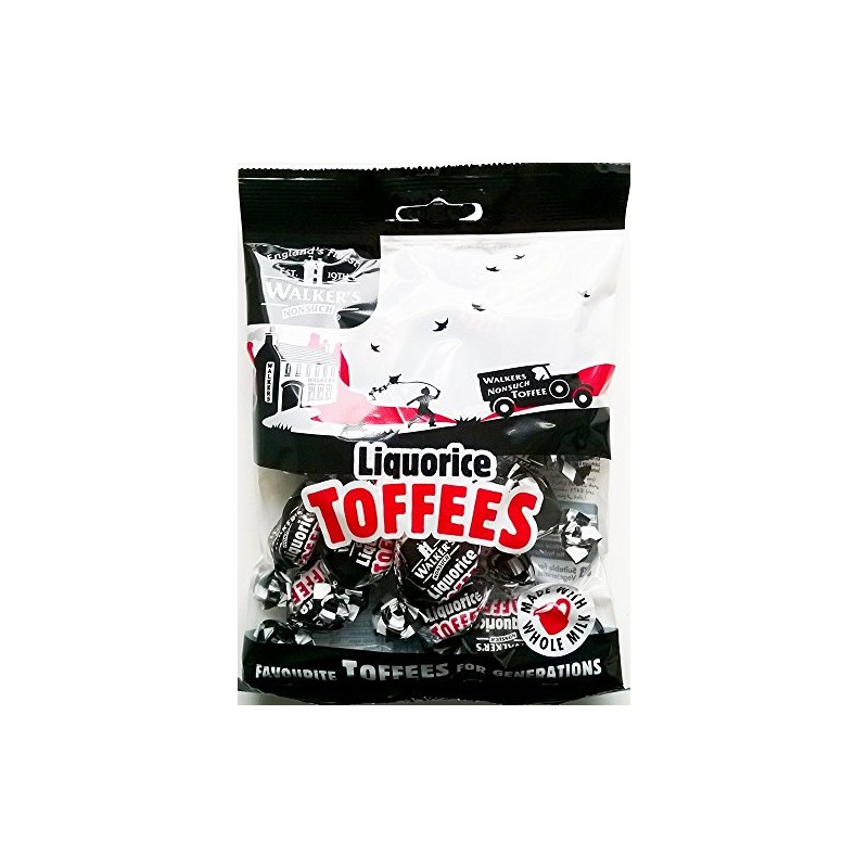Walkers Liquorice Toffees - 12 x 150gm