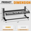 Hazztoll Wall Mounted Wiper Dispenser, Jumbo Paper Towel Dispenser, 17.0"x8.5"x7.5"