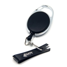 SAMSFX Rubber Grip Nipper Fly Fishing Tippet Line Cutter Leader Cutting Tool and Zinger Retractors Combo