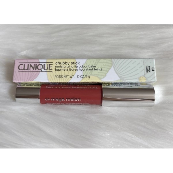 Clinique Chubby Stick Moisturizing Lip Color Balm ~ 04 MEGA