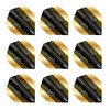 RED DRAGON Hardcore Premium Gold & Black Maze Dart Flights