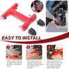 240110 4-Stroke Motor Trailering Support, Outboard Transom Saver，Outboard Motor Trailer