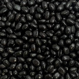 1LB Nuts To You Black Licorice Jelly Beans | Soft and Chewy Old Fashioned Candies Vegetarian Friendly Fat Free Candy | Resealable Bag 16oz