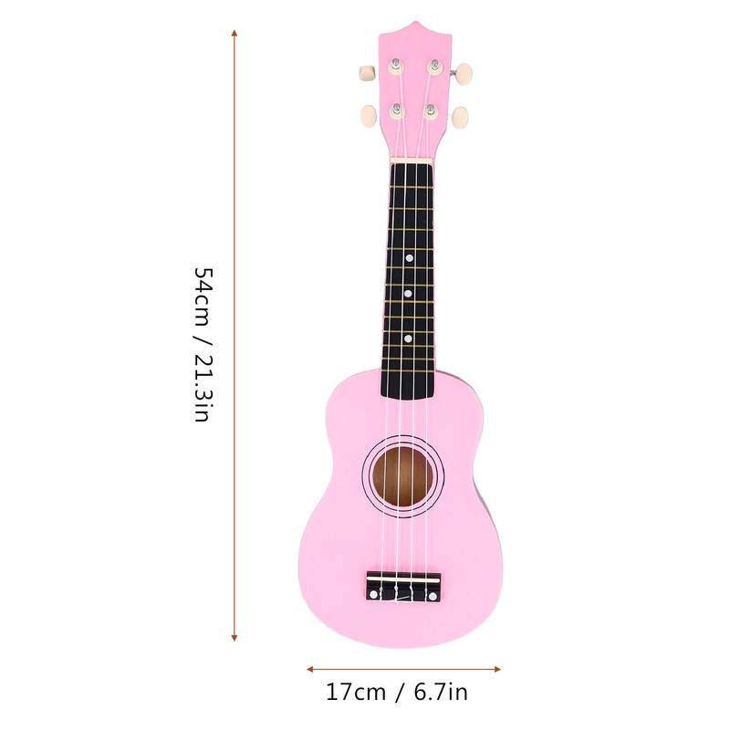 Kids Toy Ukulele Guitar Wooden Kids Toy Guitar 4 Strings