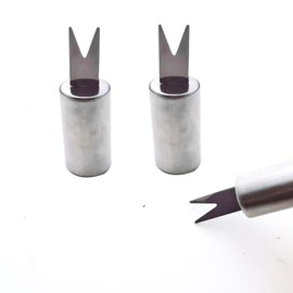 10PCS Corn Holders Steel Corn on The Cob Skewers for BBQ Sweetcorn Fruit Holders Home Cooking Fork