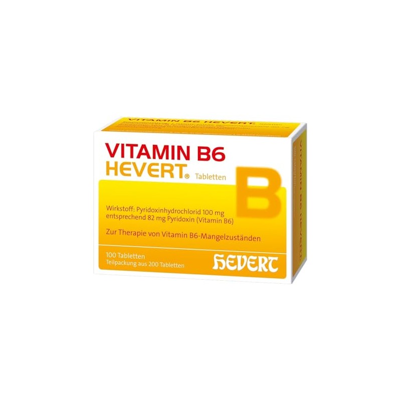 Vitamin B6 Hevert for the Therapy of Vitamin B6 Deficiency