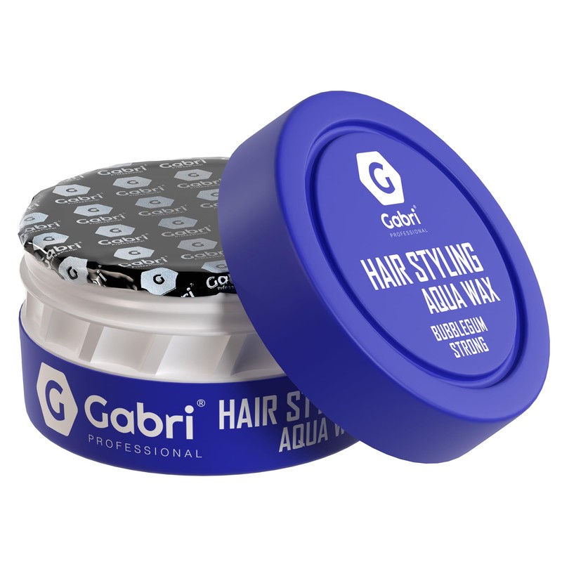 Gabri Professional Hair Wax, Hair Styling Aqua Wax, 1 x