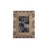 Foreside Home and Garden 4x6 Brown Western Picture Frame Mango