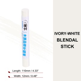 HARFINGTON Wood Filler Sticks Wood Furniture Scratch Repair Filler Sticks Furniture Touch Up Markers with Yellow Scraper for Wood Holes Wood Floor Table Door Cabinet, Ivory-White