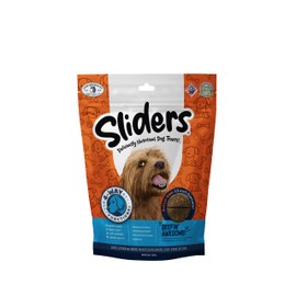 Sliders® Beefin’ Awesome!™ – Baked Dog Treats with Real Beef, Green-Lipped Mussel, Turmeric, Kelp & ACV | Supports Joints, Skin, Digestion & Teeth | No Fillers | Made in USA | 8 oz