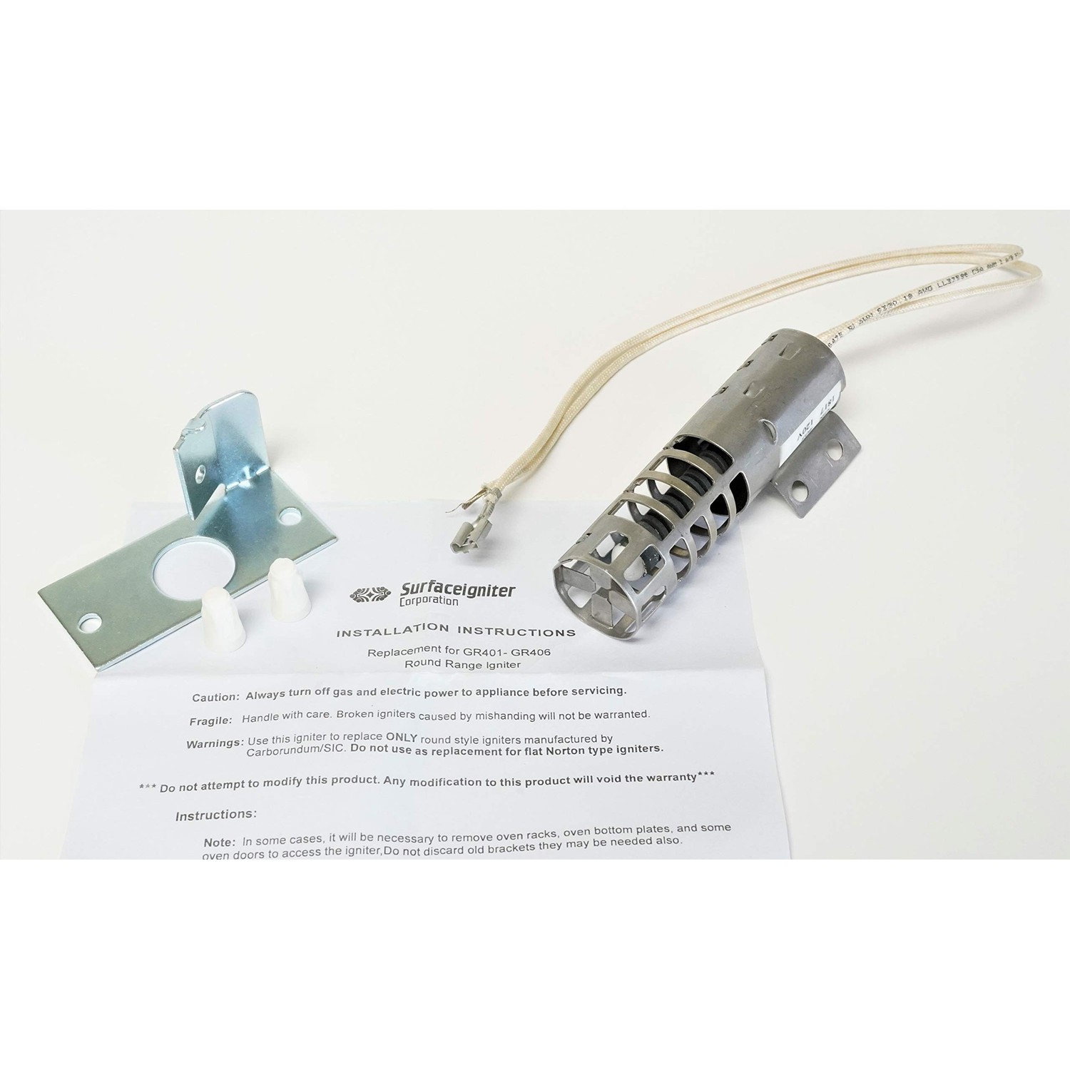 Surface Igniters Gas Range Oven Igniter For Wb2X9154, Wb13K3, Wb13K4 ...