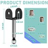 Drive-up Golf Cart Front End King Pin Repair Kit for
