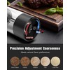 Rechargeable Electric Salt and Pepper Grinder Set, Automatic Salt Pepper