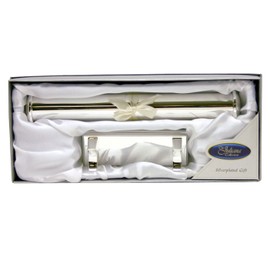 Silver Plated Certificate Holder and Stand