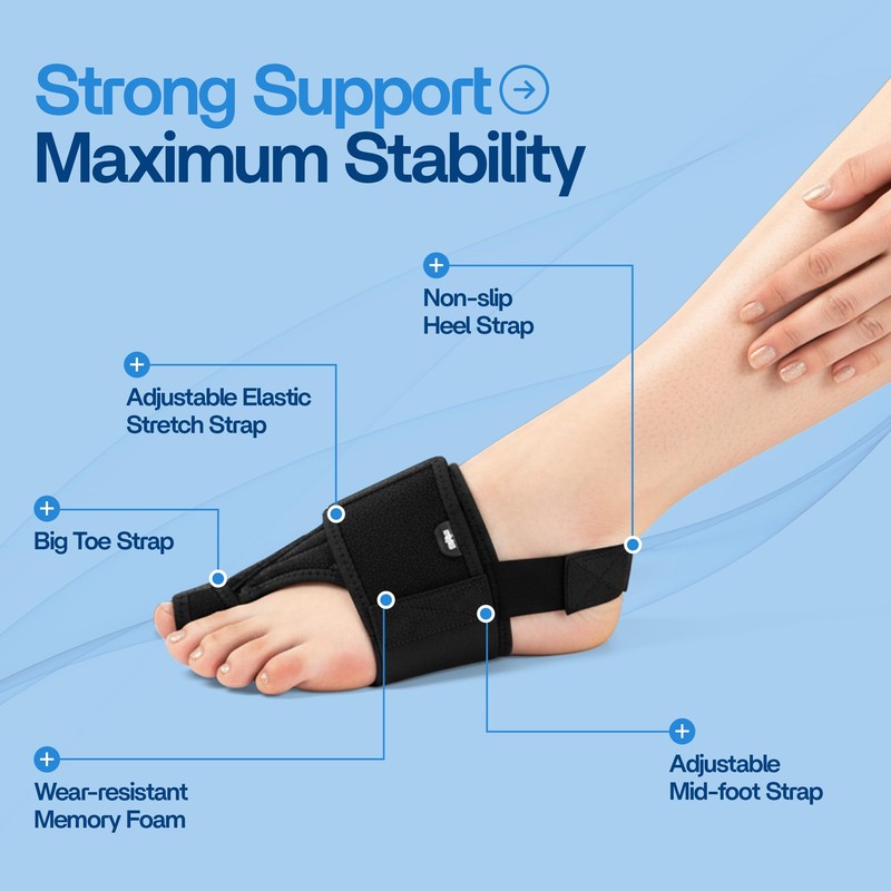 Bunion Corrector for Women & Men (2 Pack) Hammer Toe