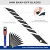 WORKPRO Premium Utility Knife Retractable Snap-off Blade, Heavy Duty Aluminum