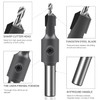 5 Piece Countersink Drill Bit Set for Wood 5/16 Inch