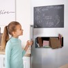 bssmmai Pack of 2 Magnetic Shelf Fridge, Magnetic Shelves for