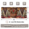 YCUCUEI 1PC 16x7ft Winter Christmas Barn Garage Door Banner Decorations