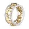 Jeulia 1.5 Carat Elephant Ring Wedding Ring for Women 18K