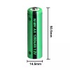 PKCELL 2pcs AA Ni-MH 1200mAh Rechargeable Battery 1.2V Batteries Button