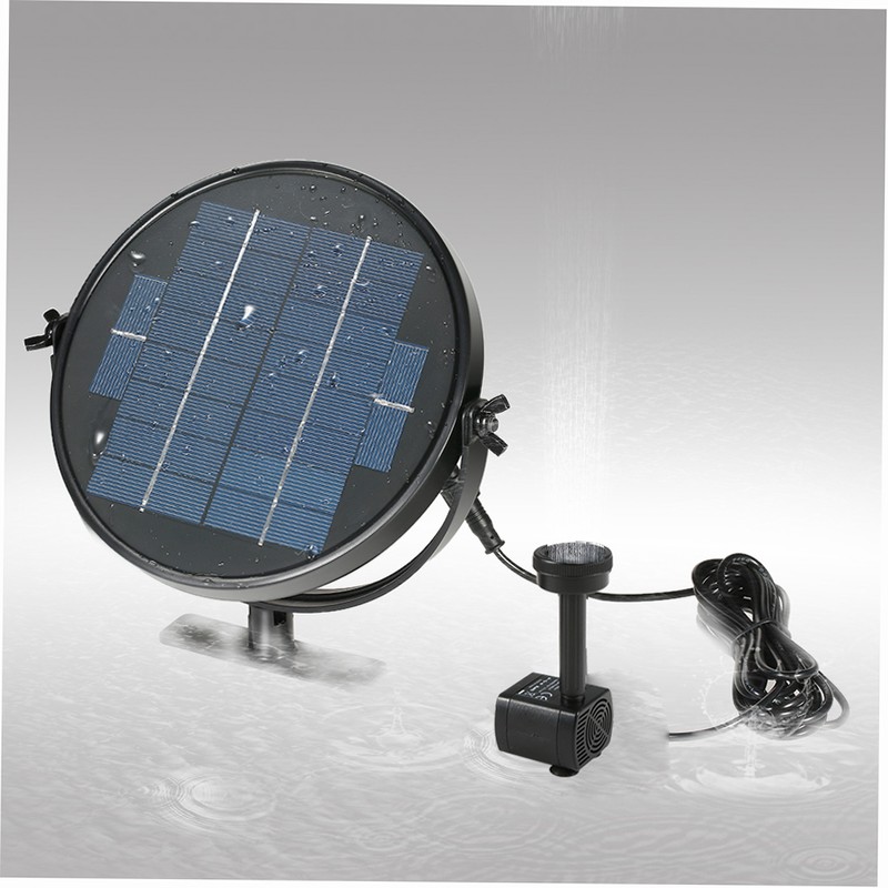 Decdeal 9V 3.5W Solar Panel Solar Powered Fountain Submersible Brushless