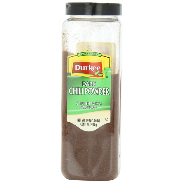Durkee Chili Powder, Dark, 17-Ounce (Pack of 6)