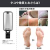 FOLAI Foot File Exfoliating Remover Heel 3 in 1 Exfoliating