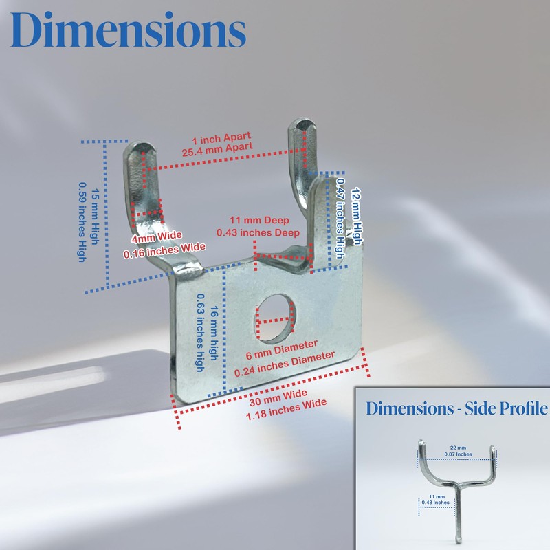 Pegboard Utility Notch Hook - Picture Hanger for Slatwall &