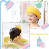 Heatunk Adjustable Baby Shower Cap Shield and Crown Shampoo Cup