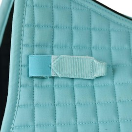 WeatherBeeta Prime Air-Tec All Purpose Saddle Pad, Light Aqua, Large