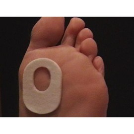 Dr. Jills Felt Oval-shaped Callus Pads 1/8 (20 Pads)