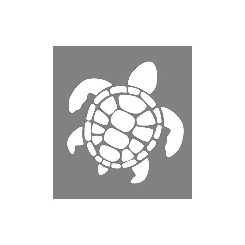 WickedGoodz Die Cut Sea Turtle Decal - Ocean Bumper Sticker