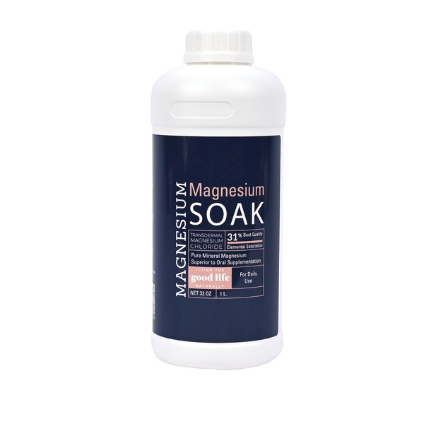 Magnesium Soak - 100% Pure Zechstein Transdermal Magnesium Oil Bath